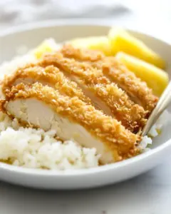 Easy Baked Chicken Katsu