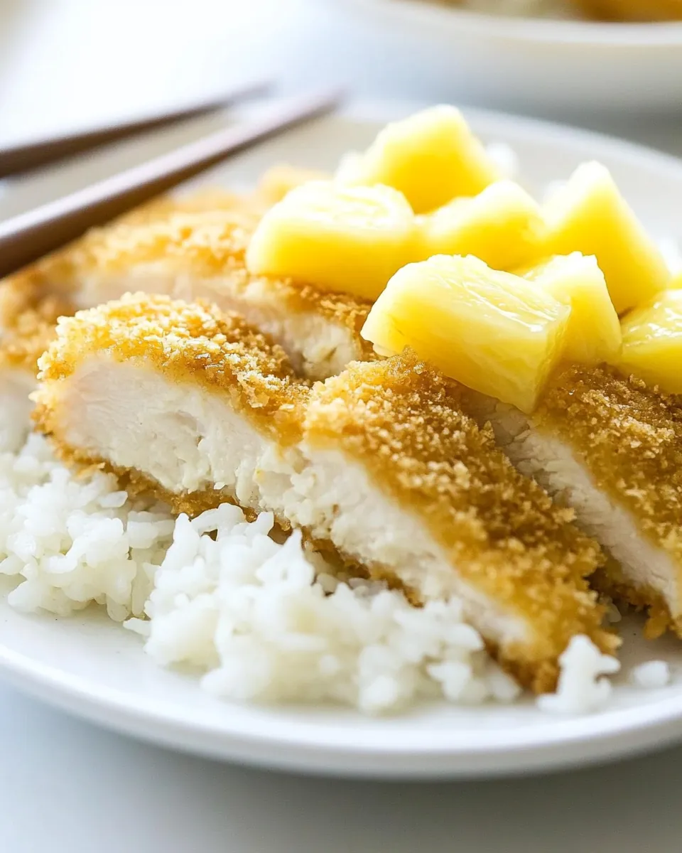 Easy Baked Chicken Katsu