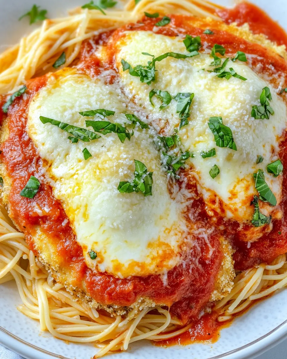 Easy Baked Chicken Parmesan