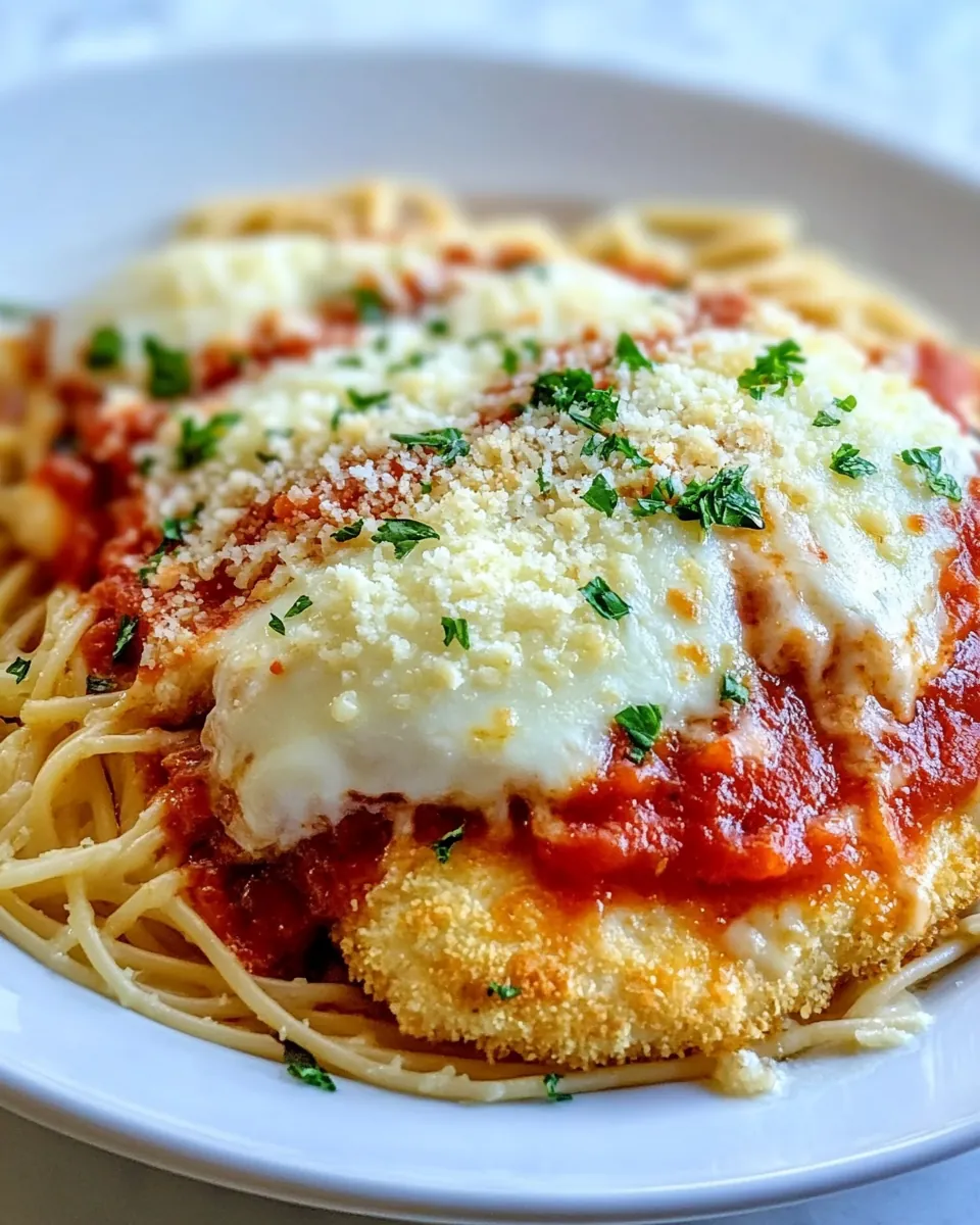 Easy Baked Chicken Parmesan