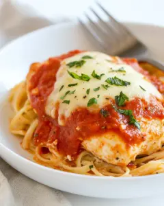 Easy Baked Chicken Parmesan