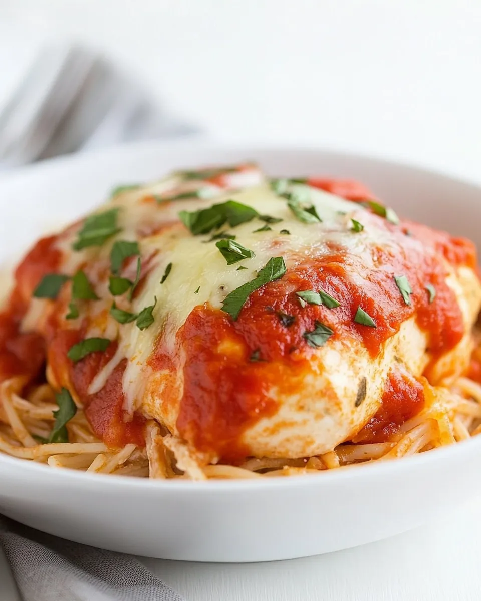 Easy Baked Chicken Parmesan