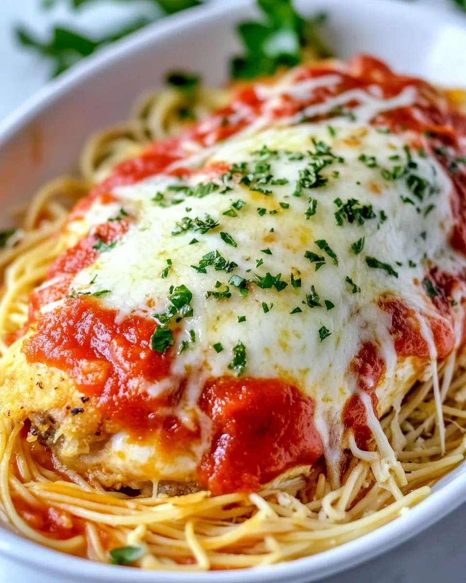 Easy Baked Chicken Parmesan