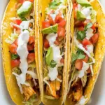 Easy Baked Chicken Tacos