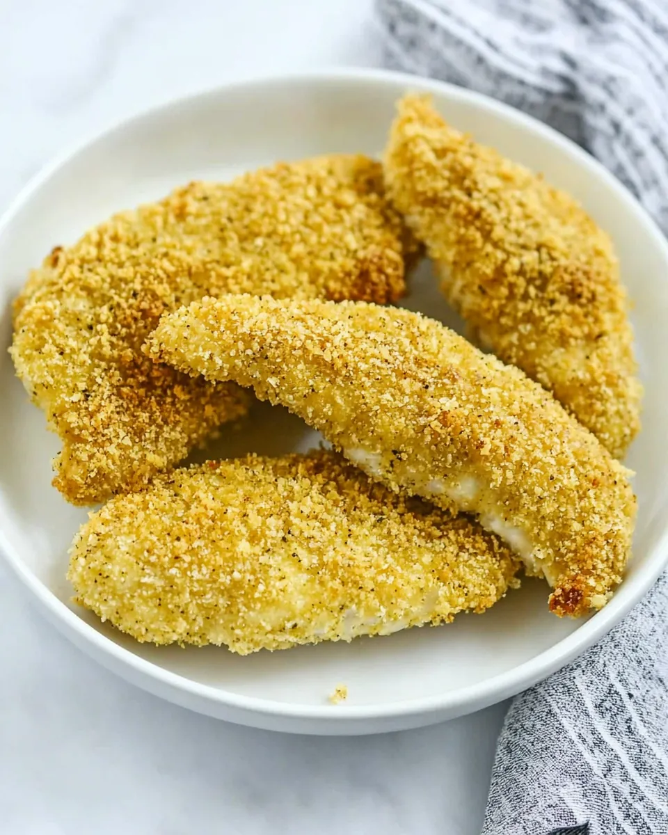 Easy Baked Chicken Tenders