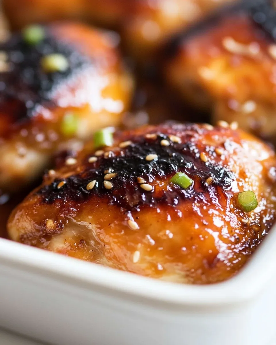 Easy Baked Honey Garlic Chicken