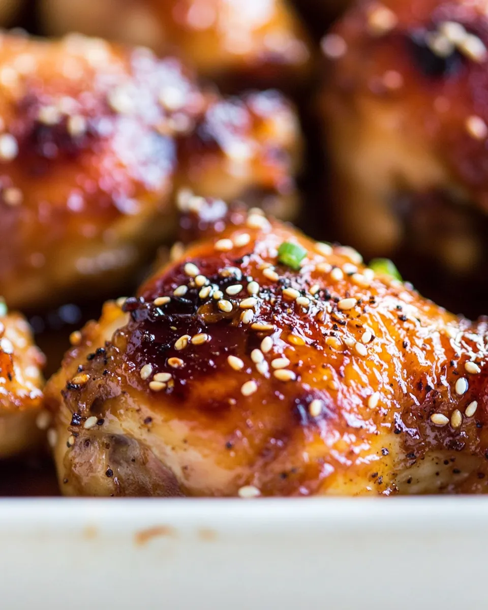 Easy Baked Honey Garlic Chicken