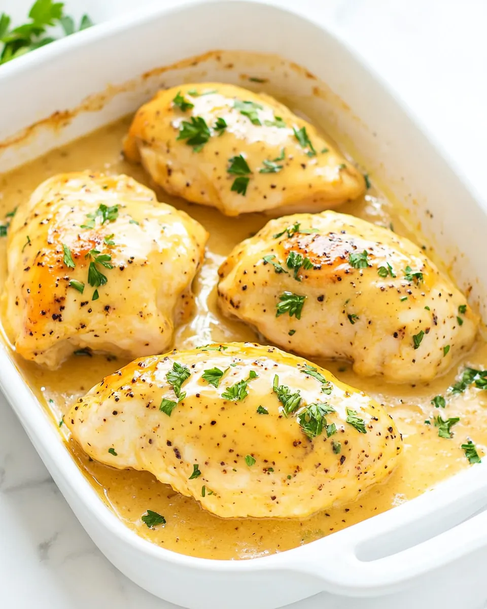 Easy Baked Honey Mustard Chicken