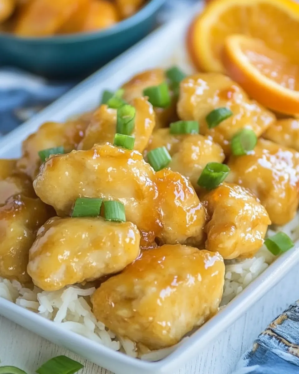 Easy Baked Orange Chicken