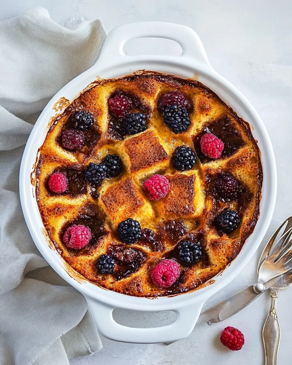 Easy Bread Pudding