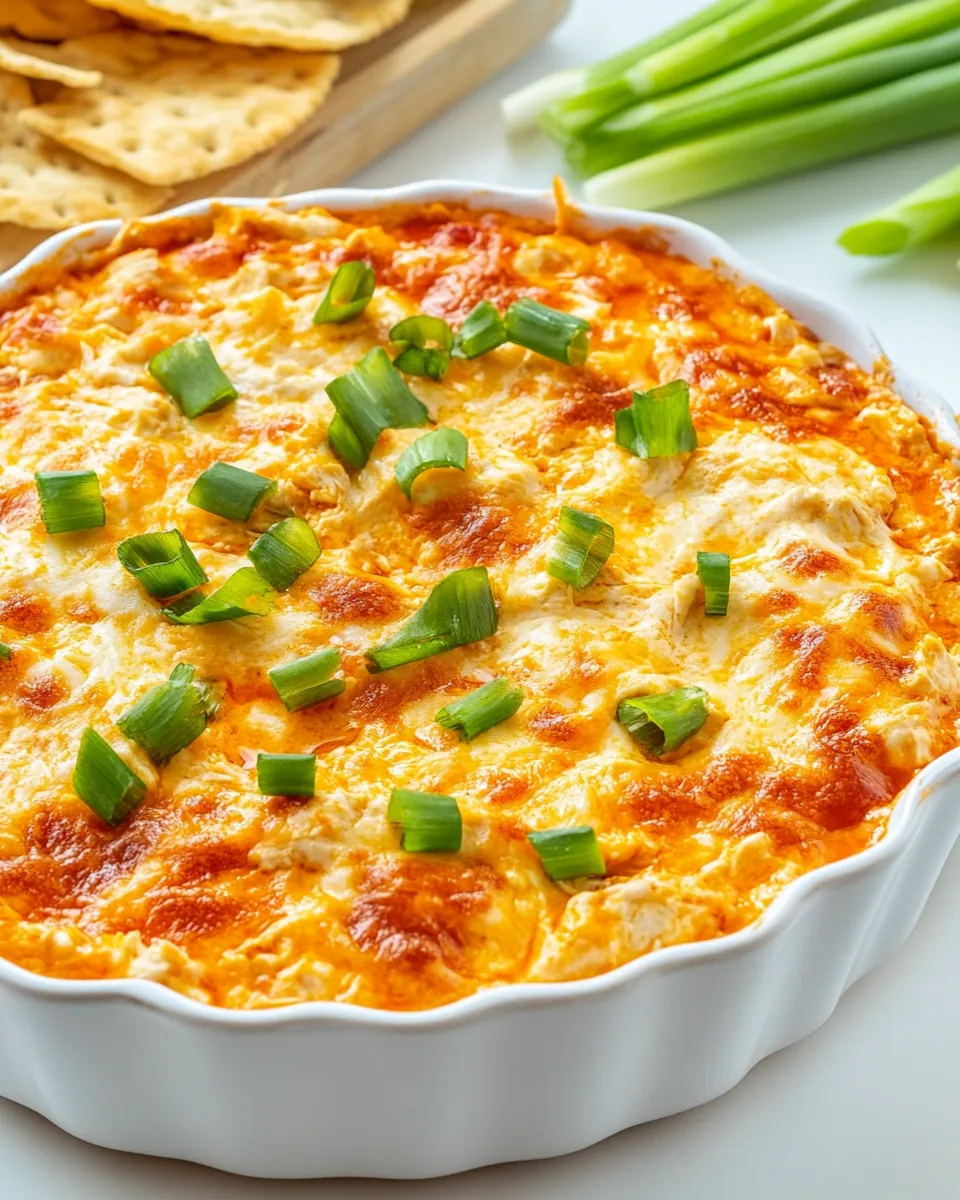Easy Buffalo Chicken Dip