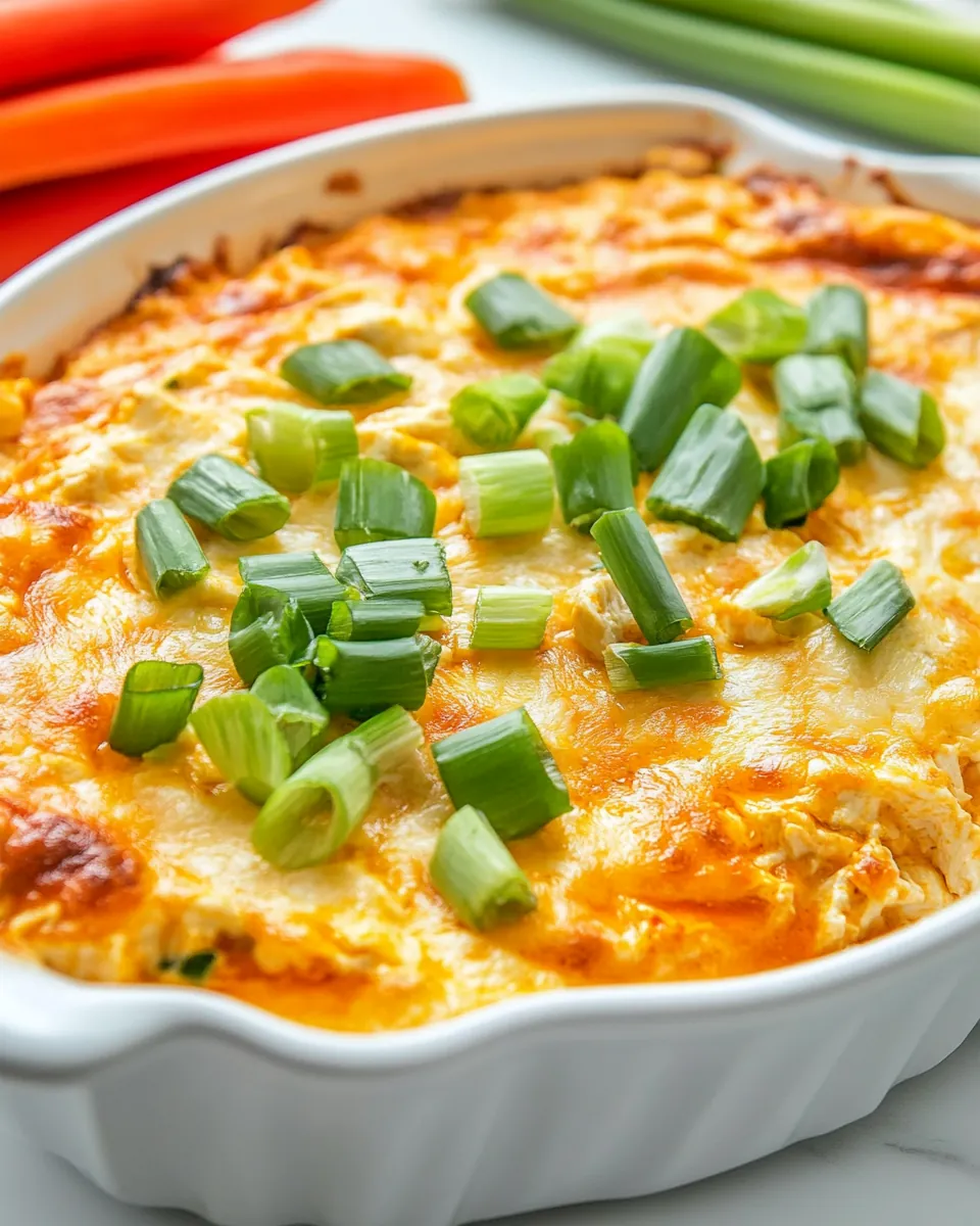 Easy Buffalo Chicken Dip