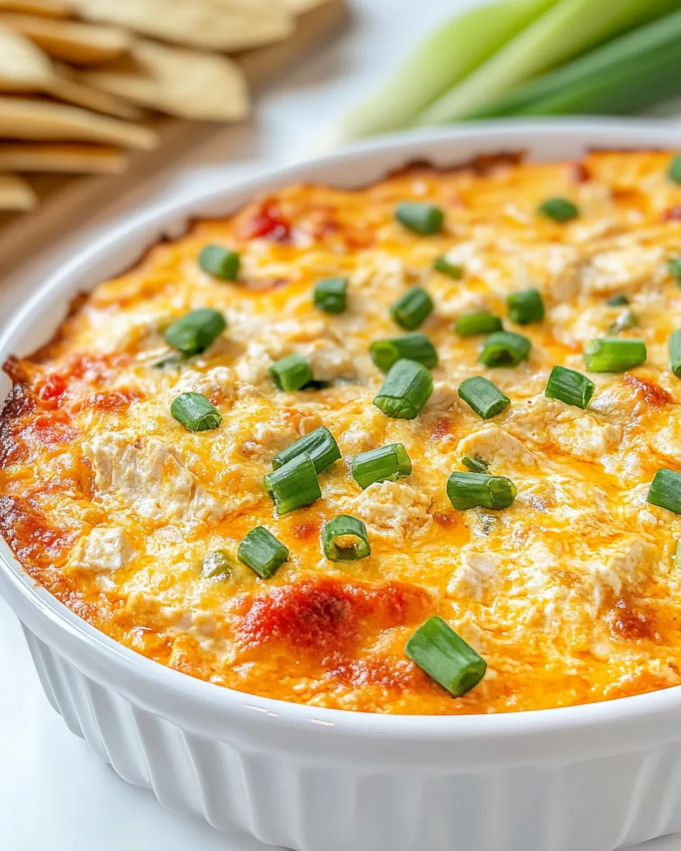 Easy Buffalo Chicken Dip