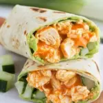 Easy Buffalo Chicken Wraps