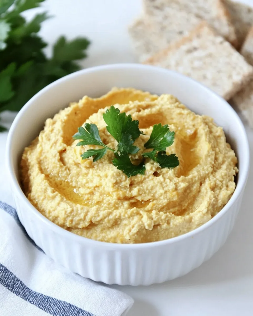 Easy Butternut Squash Hummus