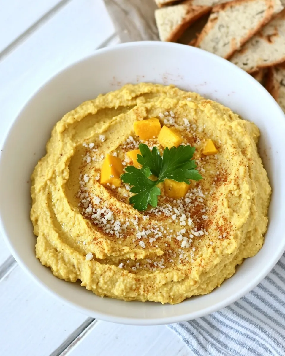 Easy Butternut Squash Hummus