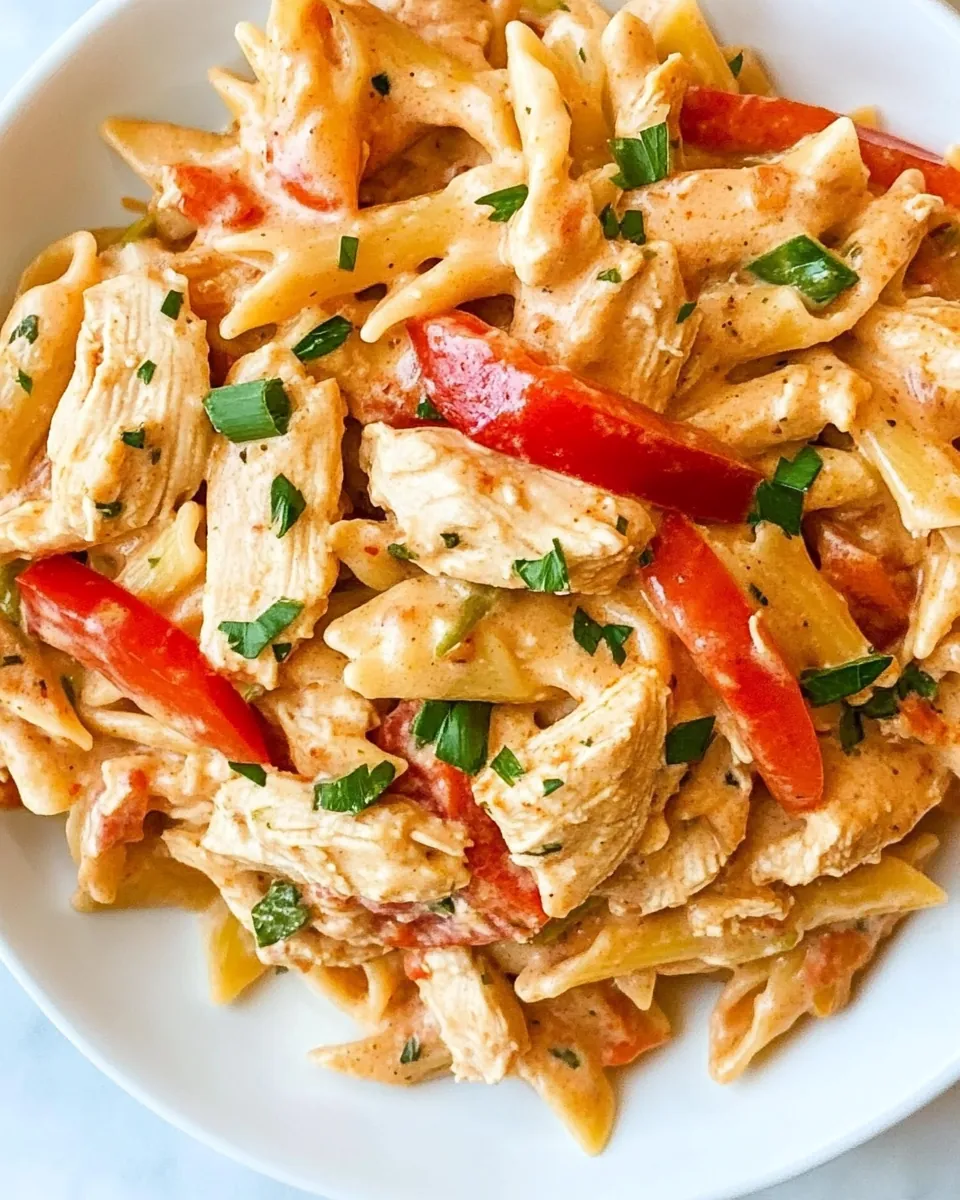 Easy Cajun Chicken Pasta