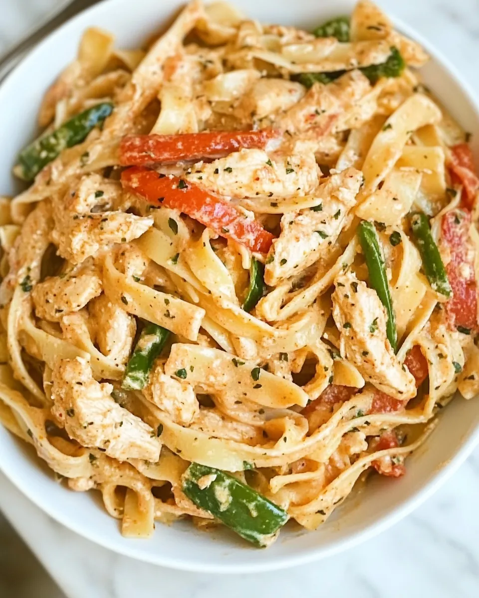 Easy Cajun Chicken Pasta