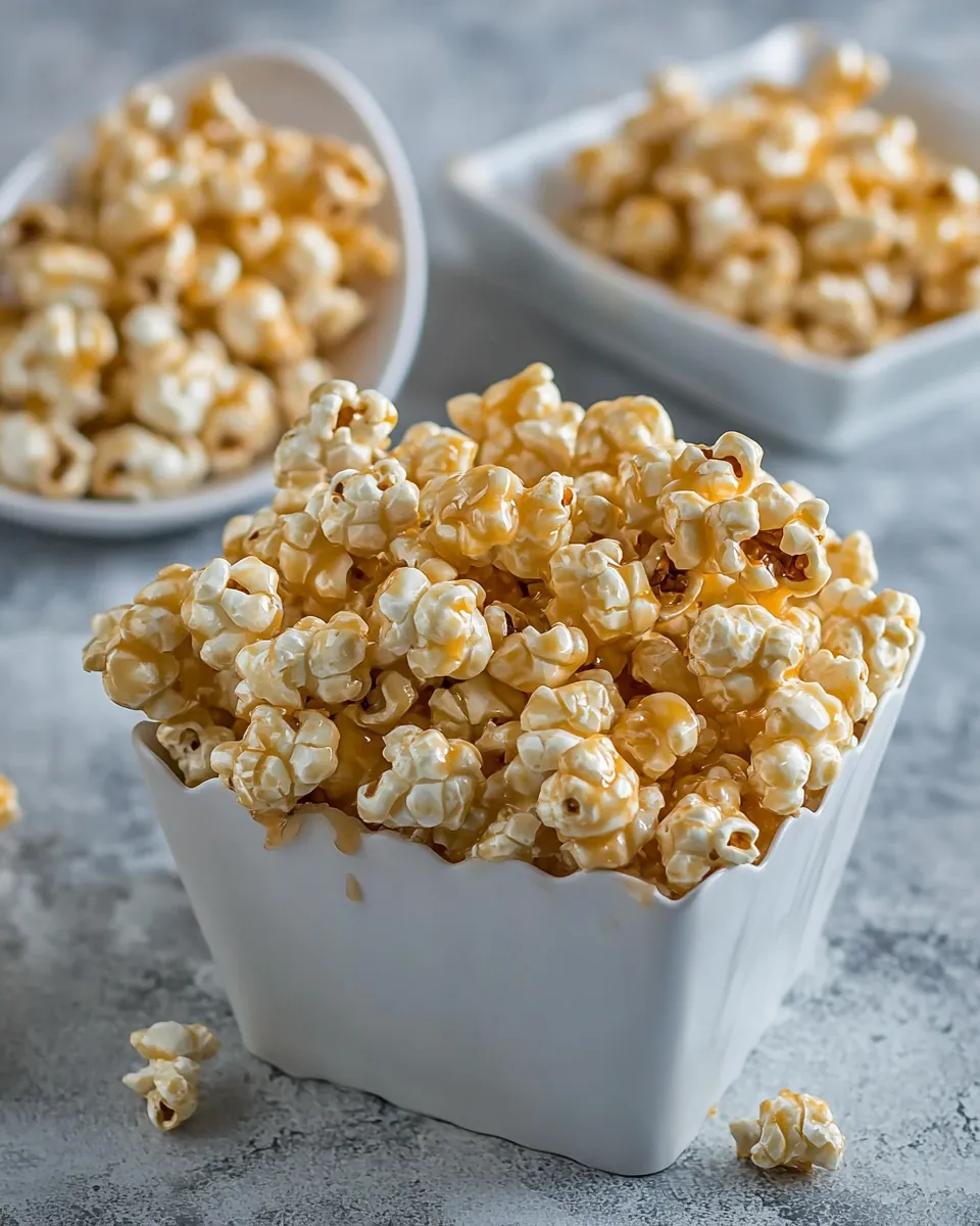 Easy Caramel Corn