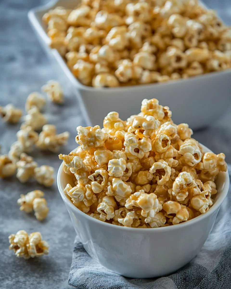Easy Caramel Corn