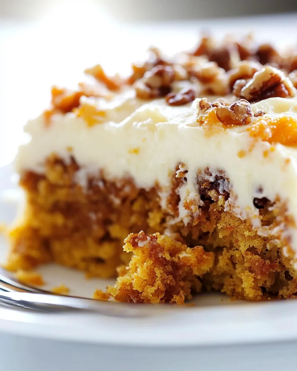 Easy Carrot Cake Sheet Cake