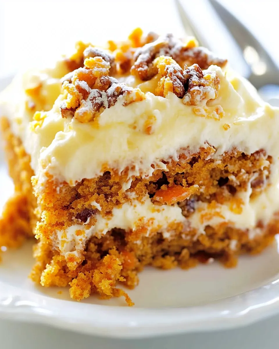 Easy Carrot Cake Sheet Cake