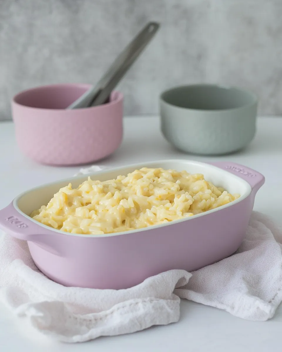 Easy Cheesy Rice