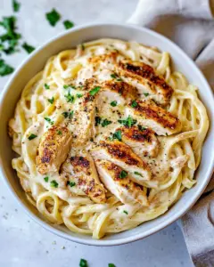 Easy Chicken Alfredo