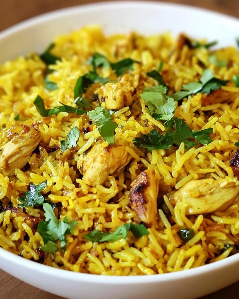 Easy Chicken Biryani