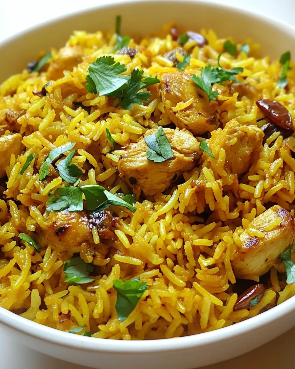 Easy Chicken Biryani