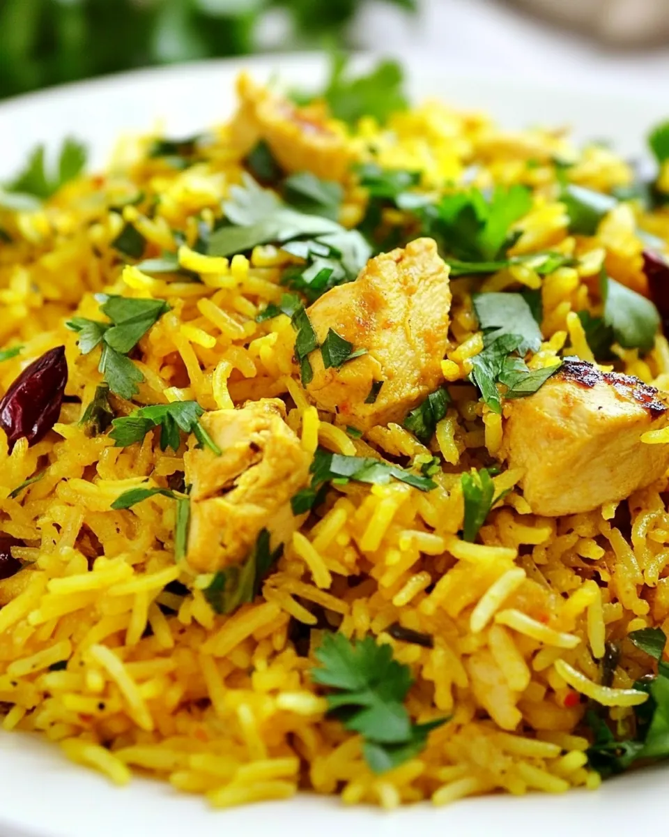 Easy Chicken Biryani