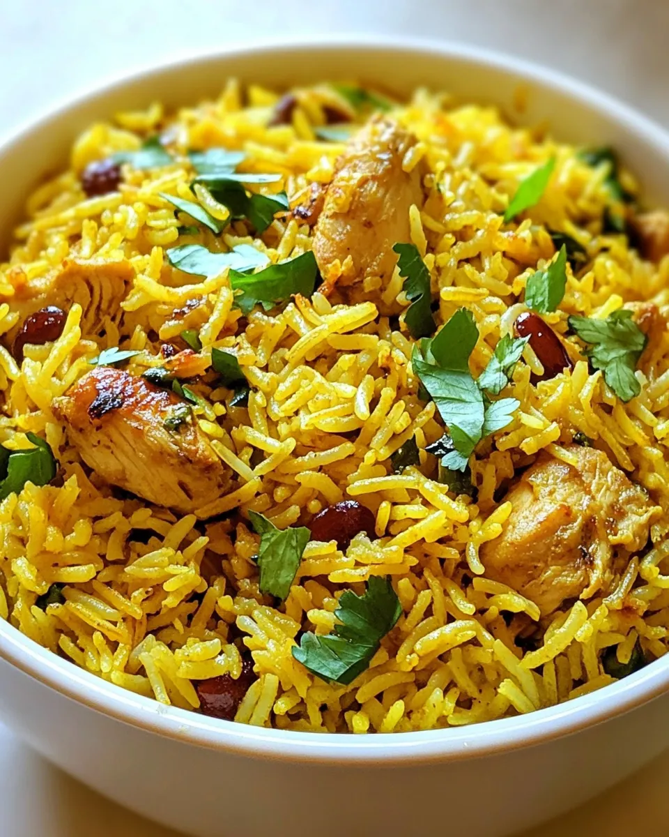 Easy Chicken Biryani