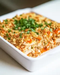 Easy Chicken Bruschetta Casserole