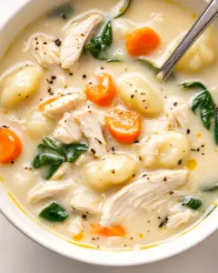 Easy Chicken Gnocchi Soup