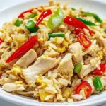 Easy Chicken and Rice Skillet Stir Fry