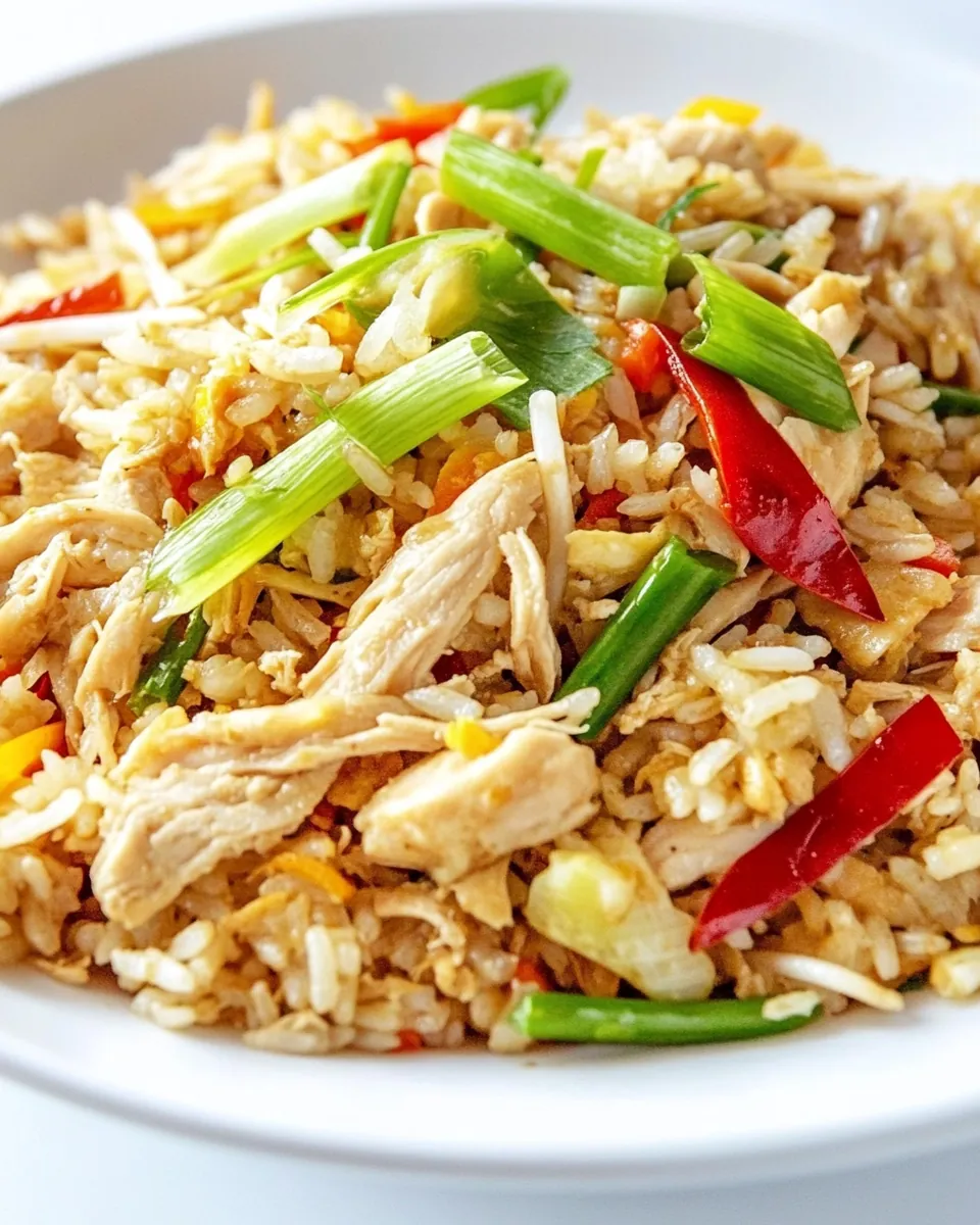 Easy Chicken and Rice Skillet Stir Fry