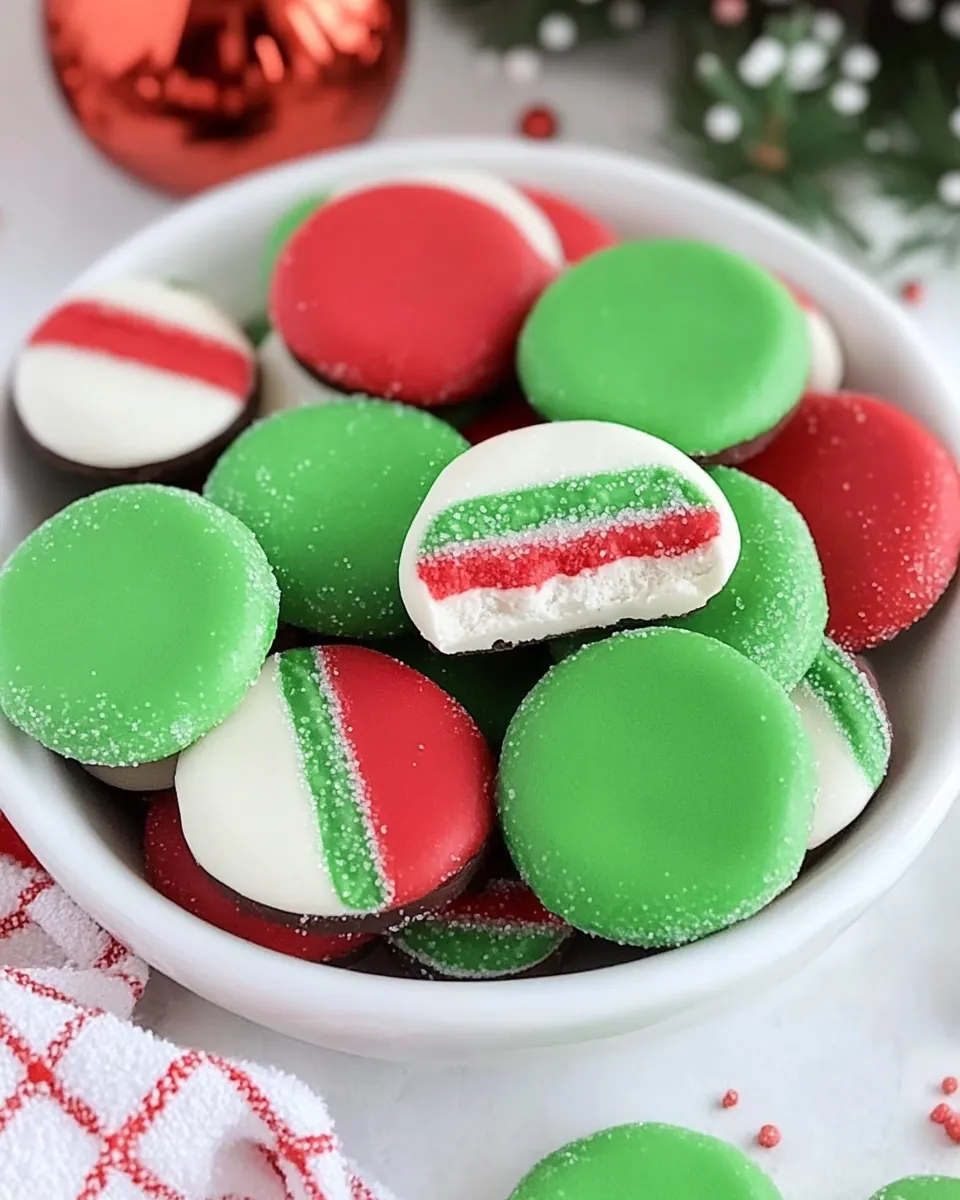 Easy Christmas Peppermint Patties
