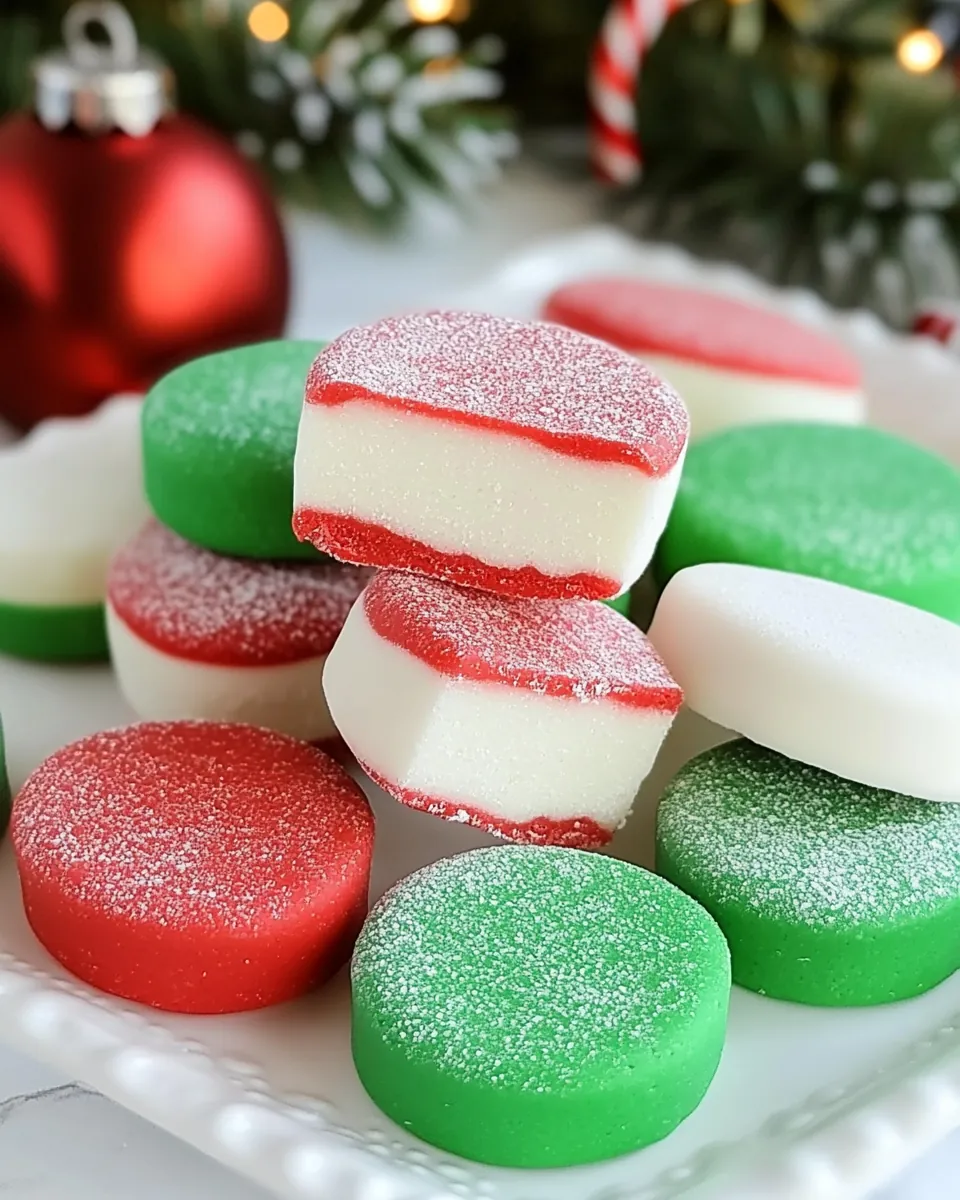 Easy Christmas Peppermint Patties