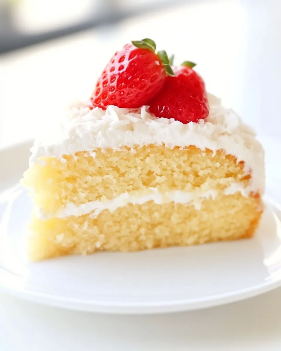 Easy Coconut Cake