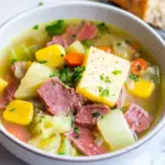 Easy Corned Beef and Cabbage Soup