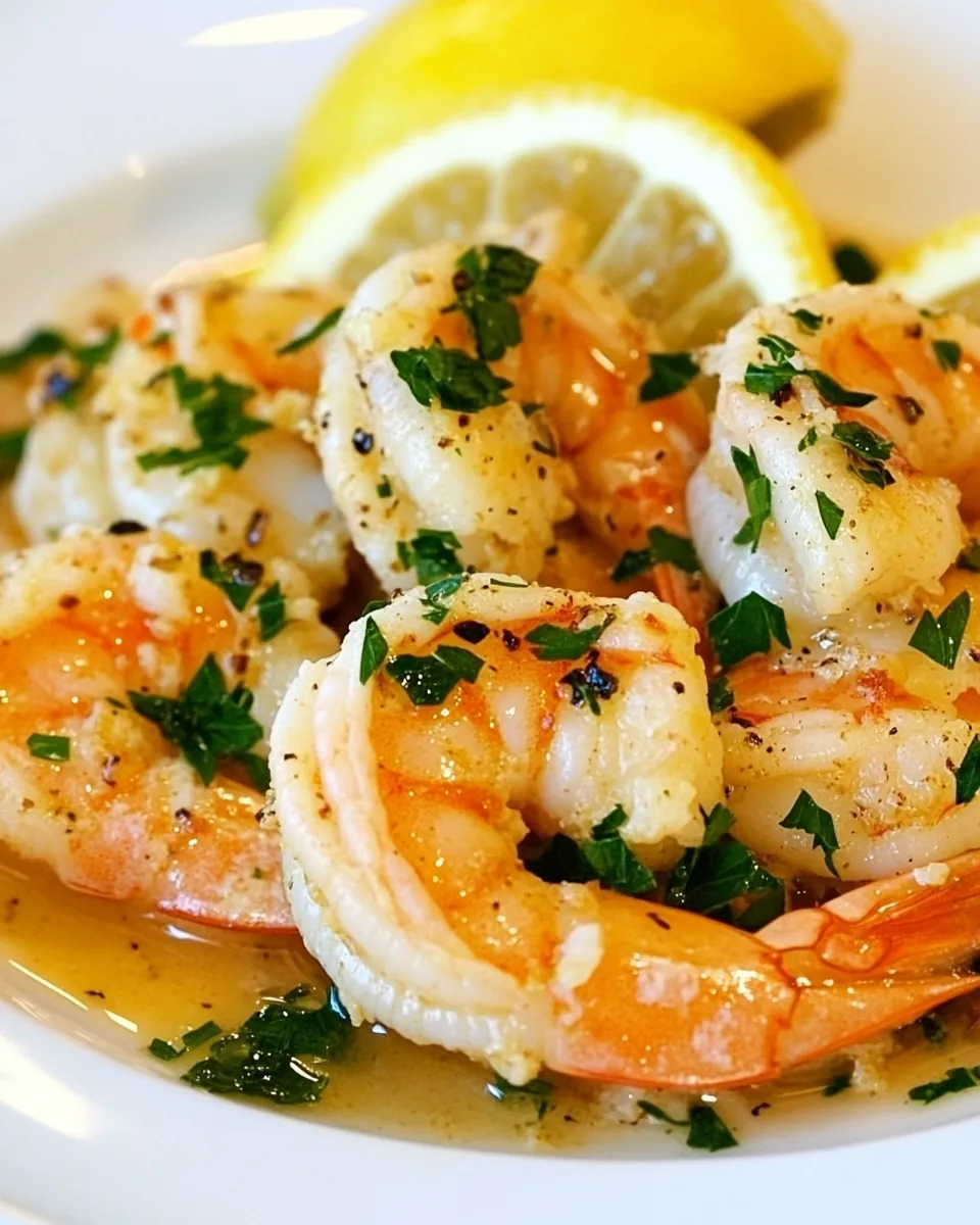 Easy Garlic and Lemon Shrimp