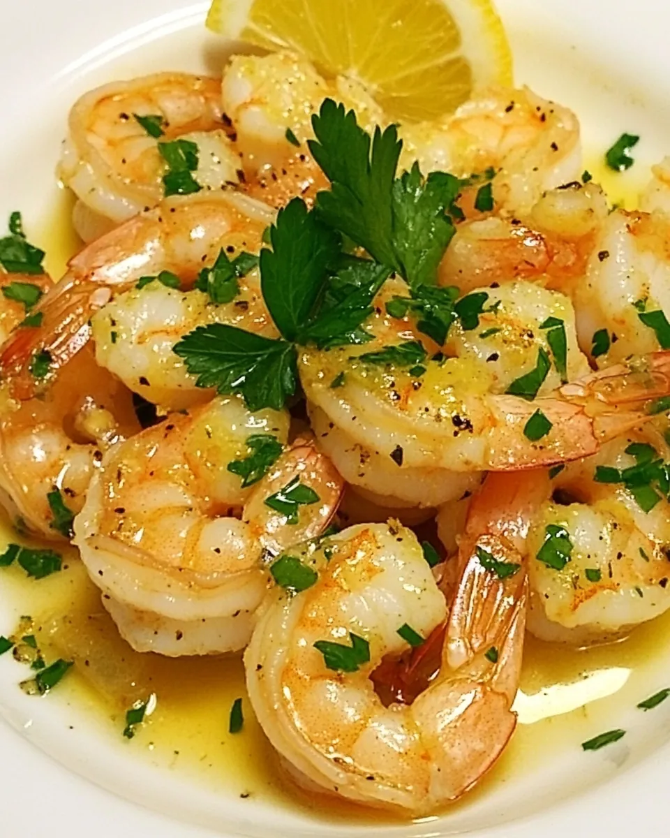 Easy Garlic and Lemon Shrimp