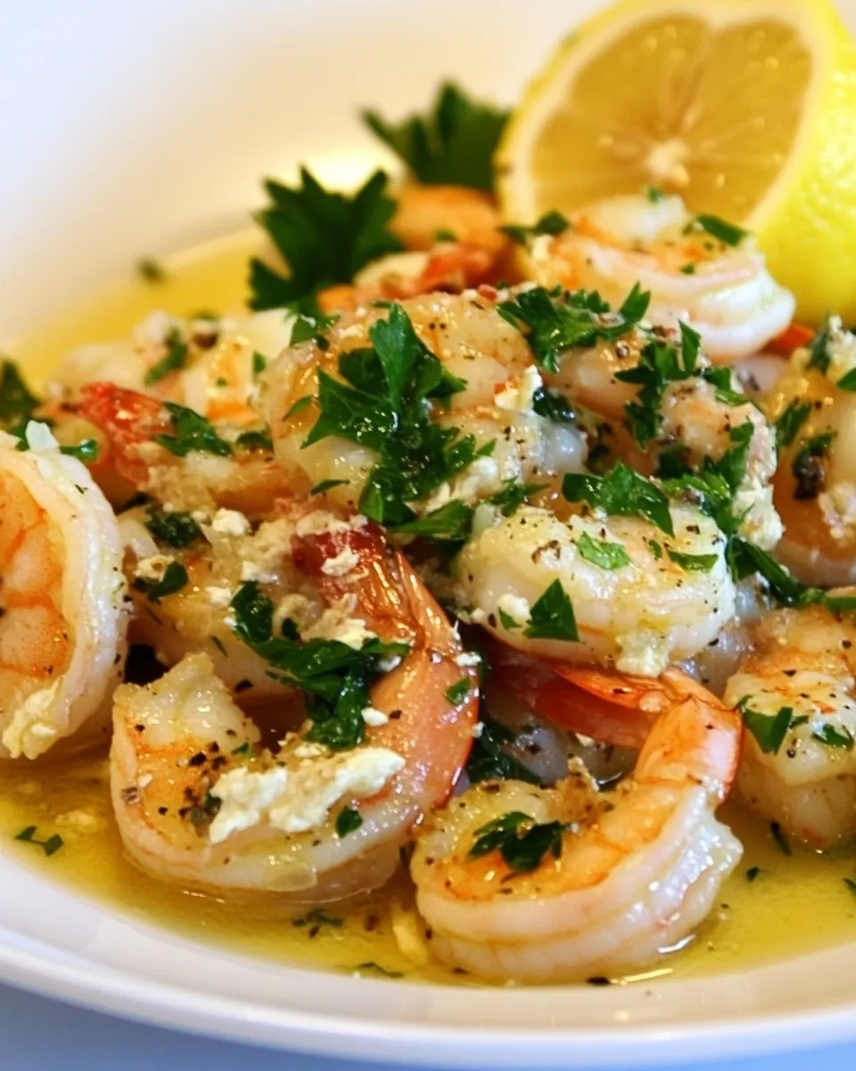 Easy Garlic and Lemon Shrimp