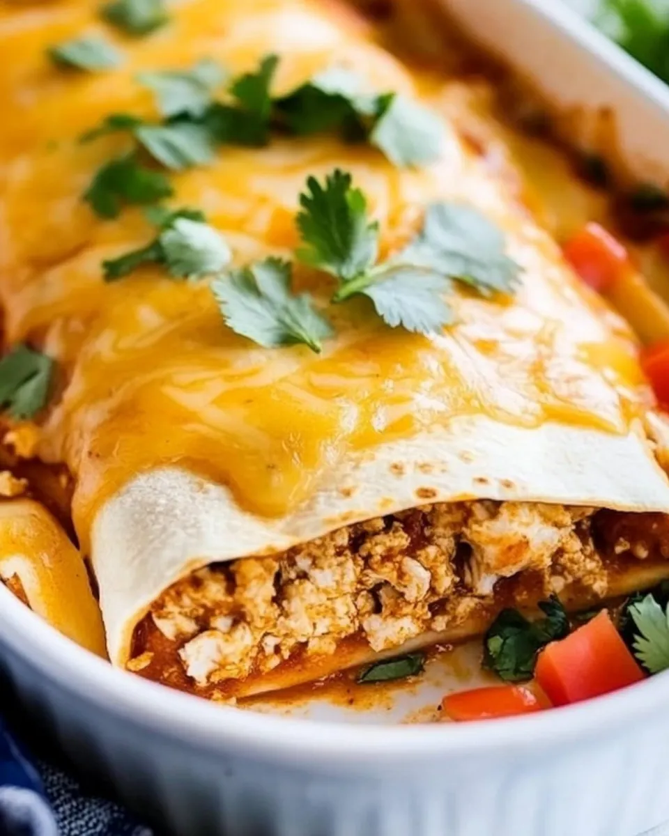 Easy Ground Turkey Enchiladas