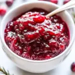 Easy Homemade Cranberry Sauce