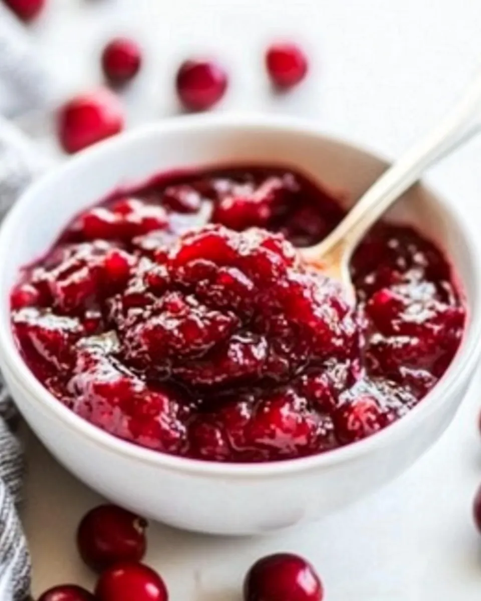 Easy Homemade Cranberry Sauce