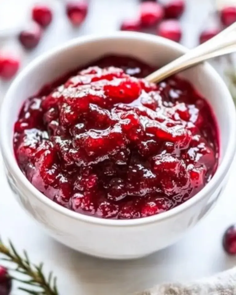 Easy Homemade Cranberry Sauce