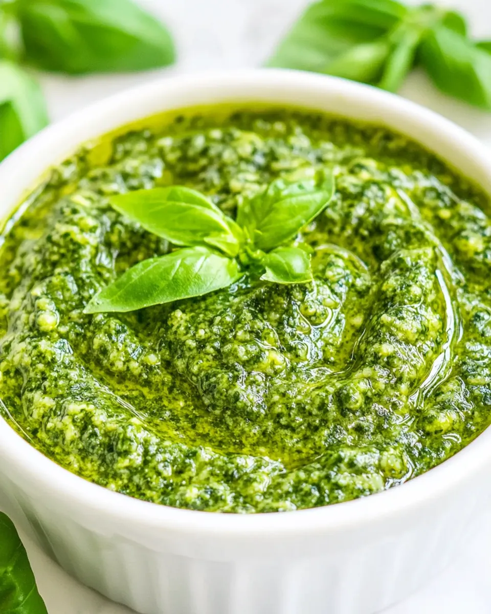 Easy Homemade Pesto