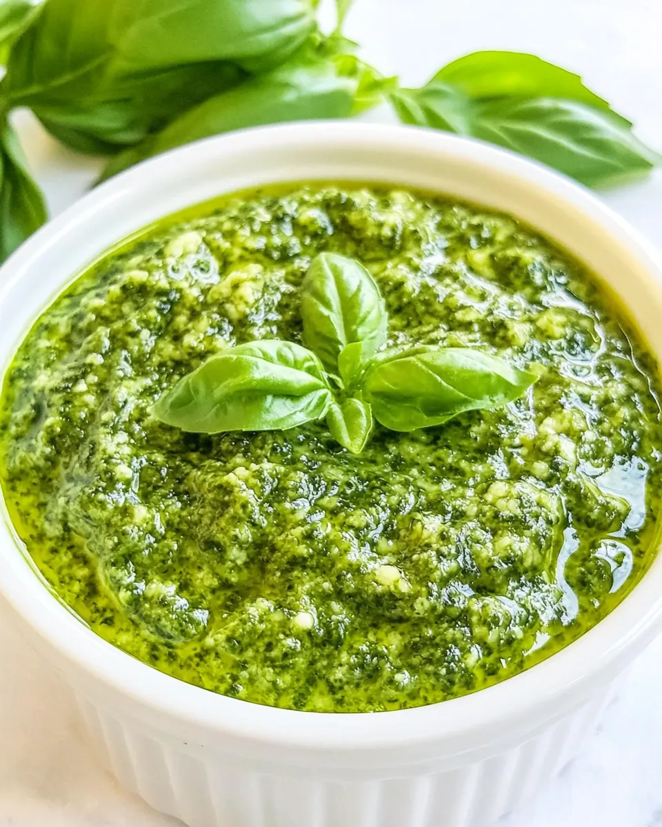 Easy Homemade Pesto