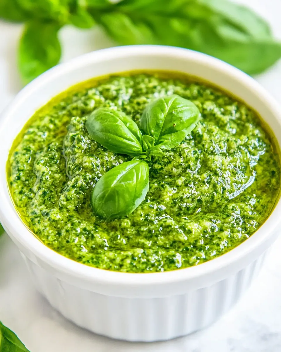 Easy Homemade Pesto